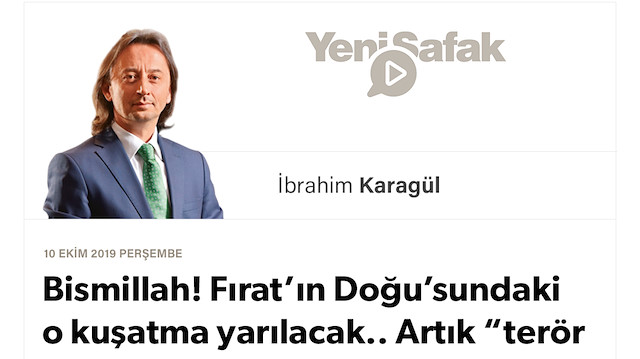 *Bismillah! *Fırat’ın Doğu’sundaki o kuşatma yarılacak.. *Artık “terör kuşağı” yok, Türkiye kuşağı olacak. *ABD ve İsrail bayrakları ile ayar verenler nerede? * Erdoğan bir nasiptir. Zafer milletimizin..