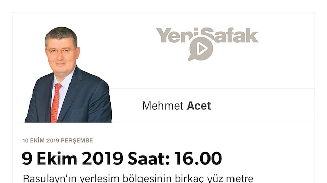 9 Ekim 2019 Saat: 16.00