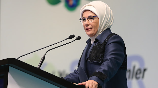 Emine Erdoğan'dan Barış Pınarı Harekatı açıklaması
