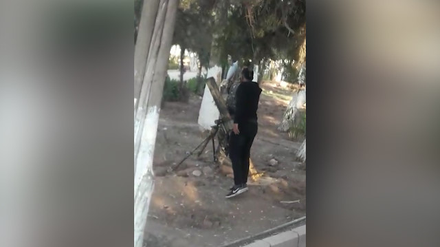 PKK’lılar Nusaybin’i hedef alan roketleri çocuk parkından atıyor
