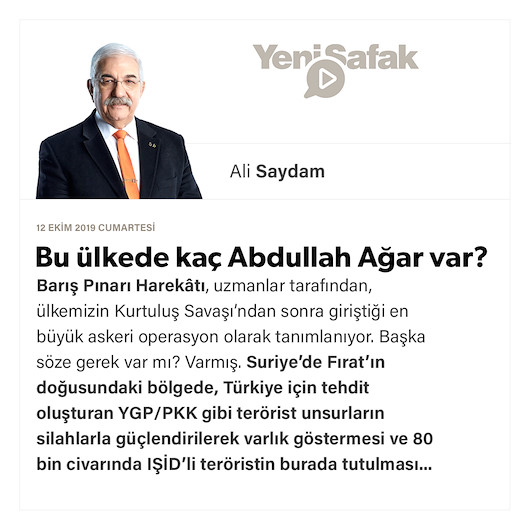 Bu ülkede kaç Abdullah Ağar var?