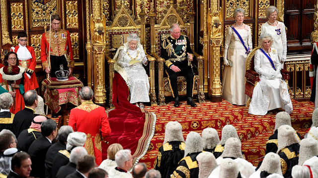 Queen Delivers Speech Opens Parliament In Uk 