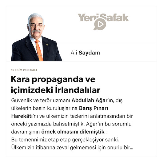 Kara propaganda ve içimizdeki İrlandalılar