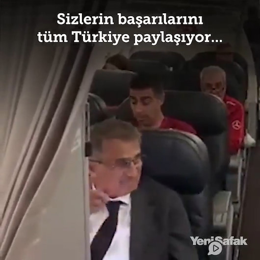 THY pilotunun anonsu Millilerimizi duygulandırdı