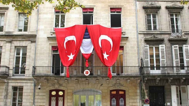 Fransa'da Türk Başkonsolosluk binasına saldırı Saldıran üç PKK'lı gözaltına alındı