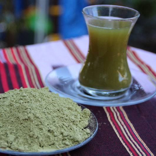 Japonların çay seremonisindeki yeşil çay pudrası, Türkiyede üretildi