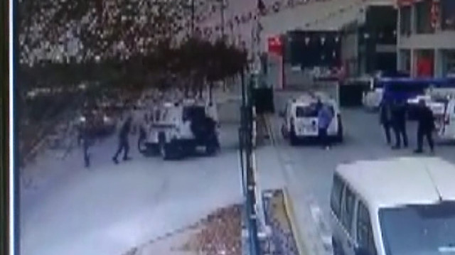 Tartıştığı motosikletlinin üzerine cipini sürüp kaçtı