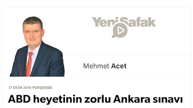 ABD heyetinin zorlu Ankara sınavı