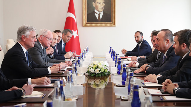 Bakan Çavuşoğlu OBrien ile görüştü