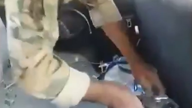 Resulayn'da PKK'nın sivil katliamı için hazırladığı bomba monte edilmiş minibüs bulundu
