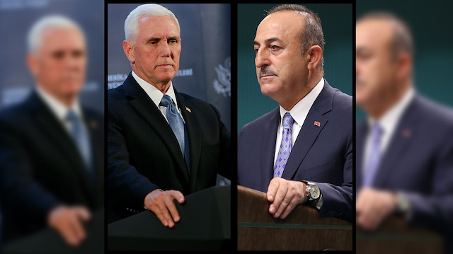 Çavuşoğlu, Pence'in açıklamalarının gerçeği yansıtmadığını ifade etti: Ayn El Arab sözü vermedik!