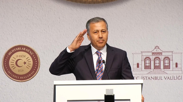 Bir asker selamı da İstanbul Valisi Yerlikaya'dan