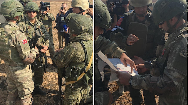 Fırat'ın doğusunda Türk ve Rus askerlerince ilk ortak kara devriyesi başladı