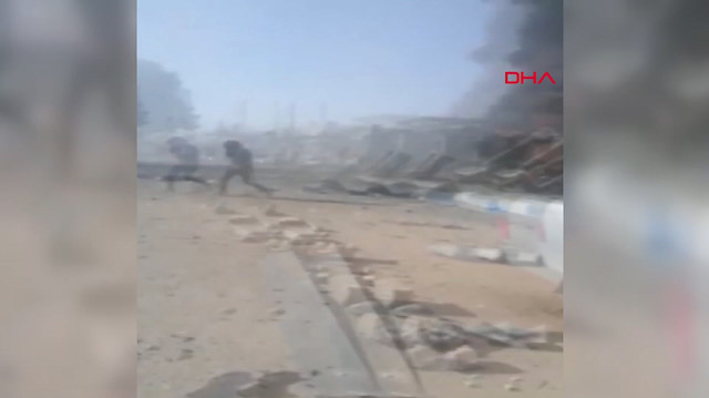 Tel Abyad'da PKKPYD'li teröristlerce bombalı saldırı: 9 ölü, 30 yaralı