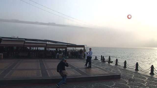 İstanbul Boğazı'nda etkili sis