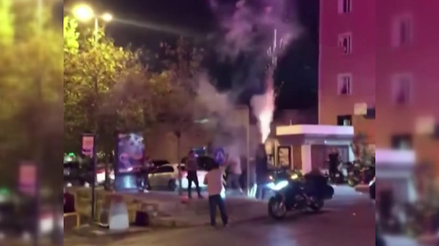 İstanbulda magandalar doğum günü bahanesiyle terör estirdi