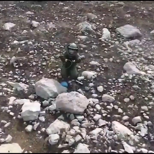 Jandarmadan kadın bomba İmha uzmanı paylaşımı