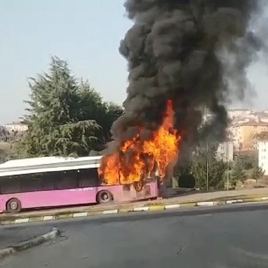 Yine otobüs <br>yine yangın