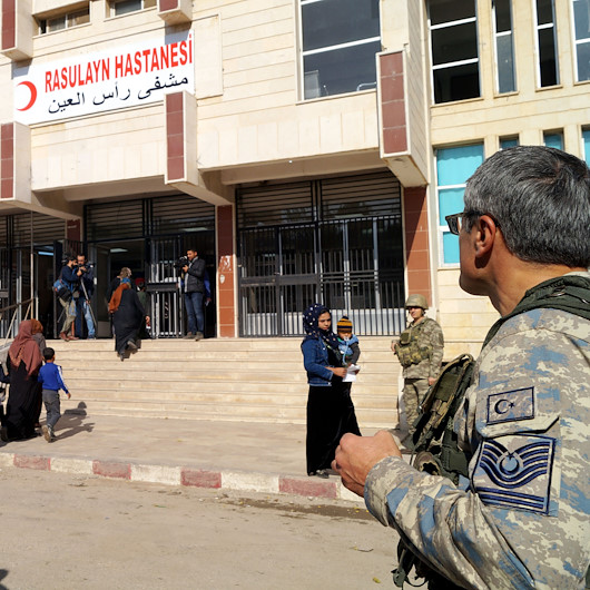 Mehmetçik gönülleri fethetti: Resulayn Hastanesinde onarım çalışmaları tamamlandı