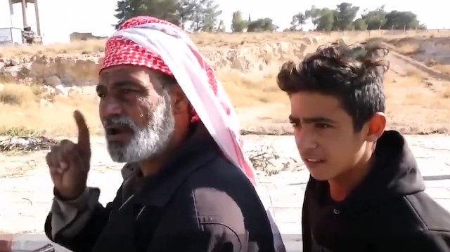 Barış Pınarı Harekatı bölgesindeki Tel Abyadlılardan Mehmetçiğe teşekkür