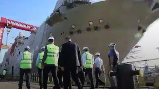Türkiye'nin en büyük Savunma Sanayii ürünü olacak TCG ANADOLU, 2020'de teslim edilecek