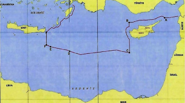 Dışişleri Bakanlığı Libya ile varılan tarihi mutabakatın arından Türkiye'nin Doğu Akdeniz'deki kıta sahanlığı ve MEB sınırlarını paylaştı