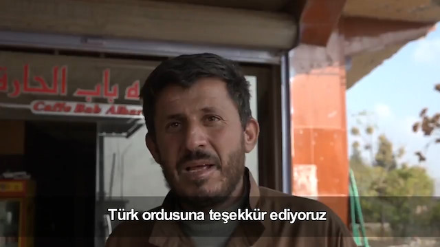 Rasulaynlı esnaf Türk ordusuna böyle teşekkür etti