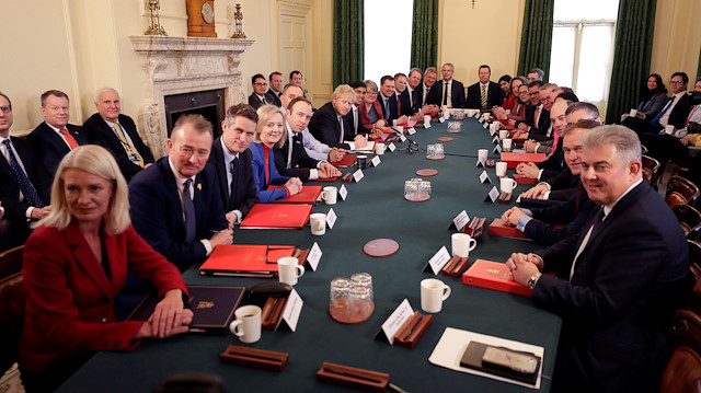 British Pm Johnson Welcomes New Cabinet