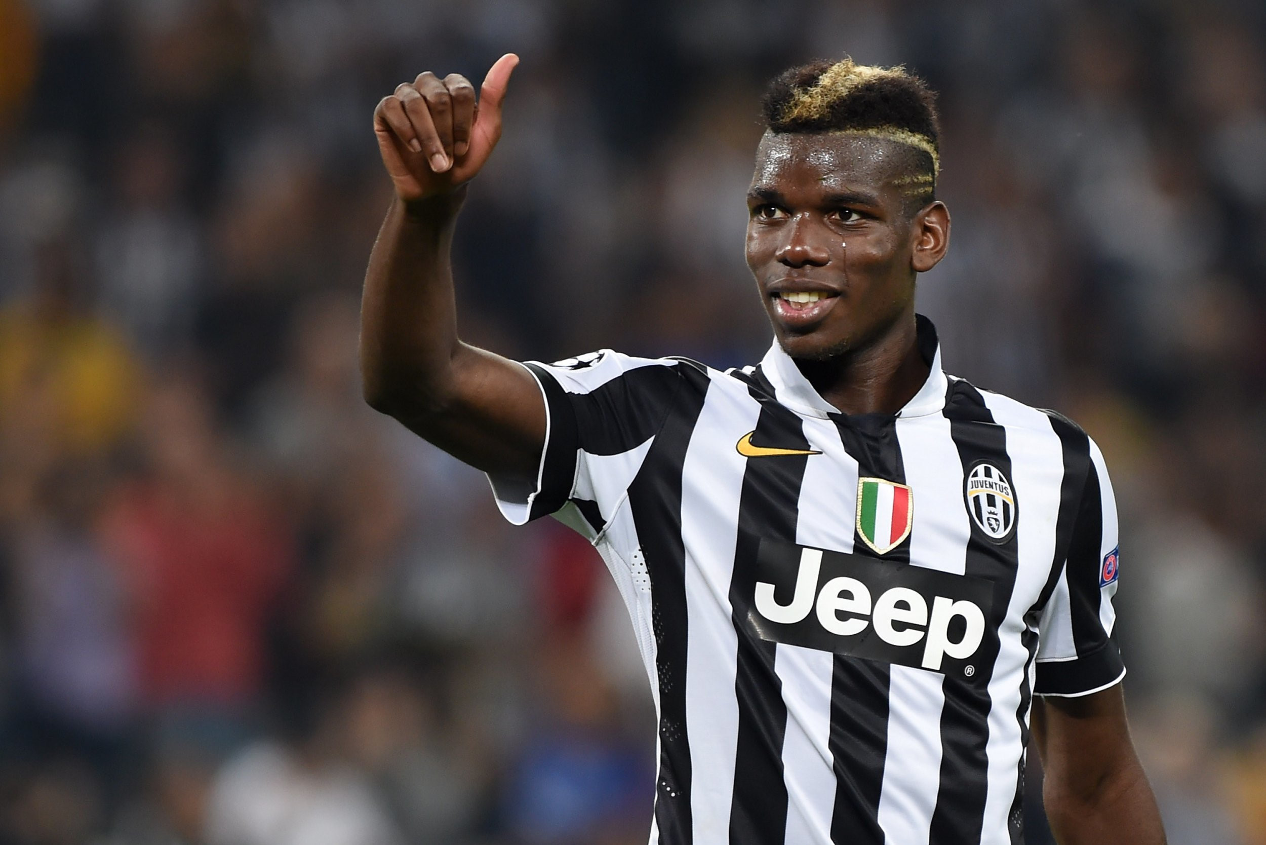 Pogba, 2012-2016 yılları arasında Juventus forması giymişti.