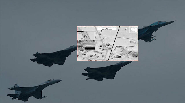 سلمت روسيا دفعة جديدة من الطائرات إلى قاعدة الجفرة الجوية في ليبيا.
