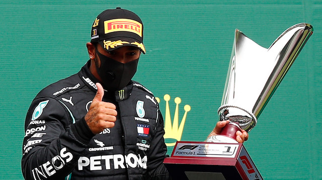 Formula 1 Lewis Hamilton Wins Belgian Grand Prix