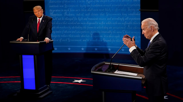Trump Says Coyotes Smuggling Kids In Biden Disagrees