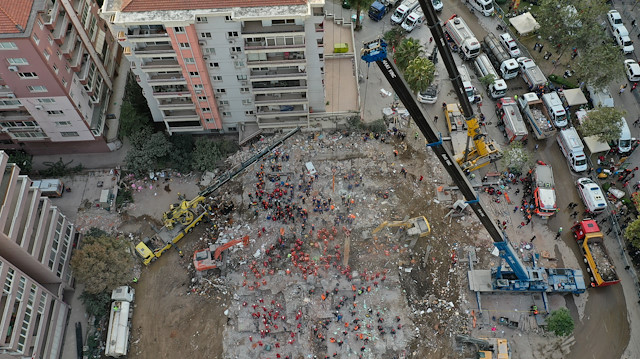 Turkey nabs 7 over unsafe buildings in quake-hit Izmir