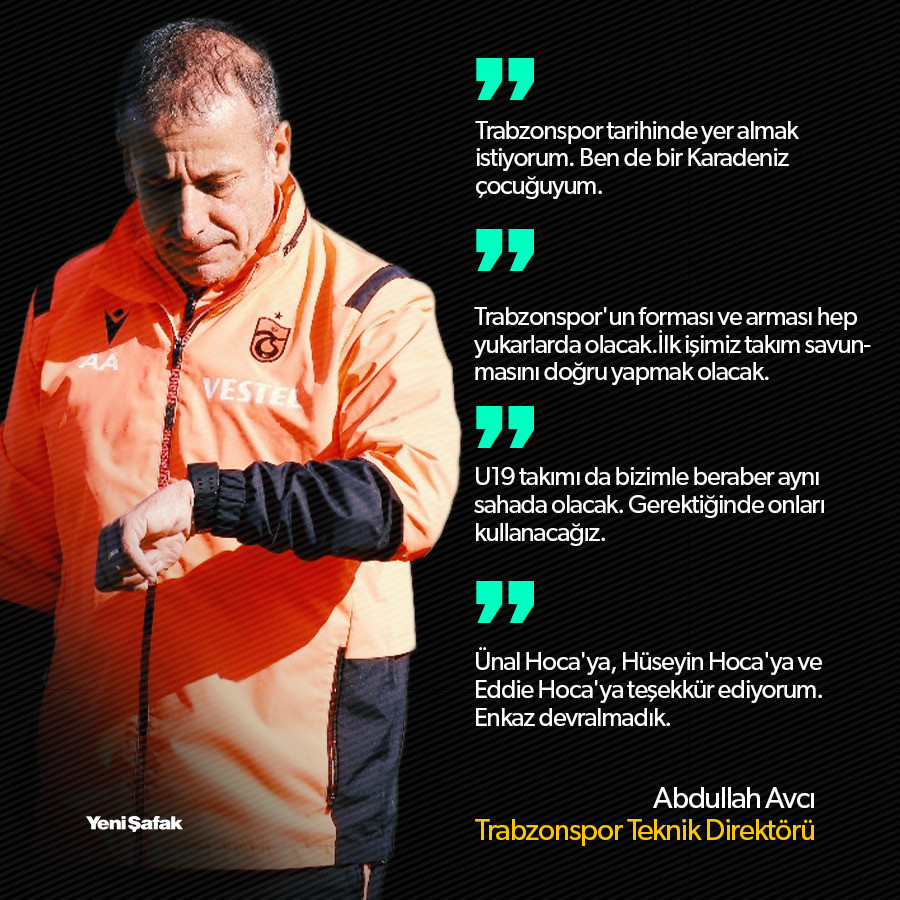 Avcı'nın basın toplantısından öne çıkanlar