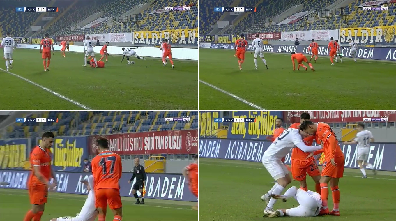 Görüntüler Bein Sports'tan alınmıştır.