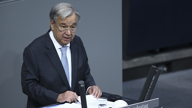 UN General Secretary Antonio Guterres 