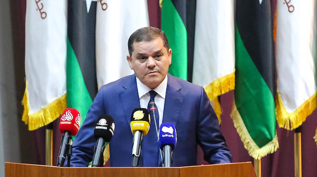 Libya's Prime Minister Abdul Hamid Dbeibeh