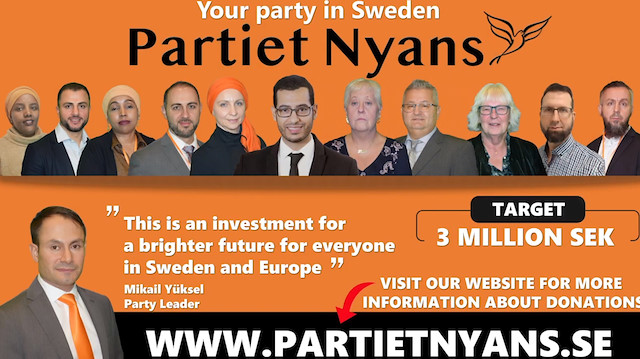 ​Sweden’s Muslim-friendly Nuance Party launches campaign video
