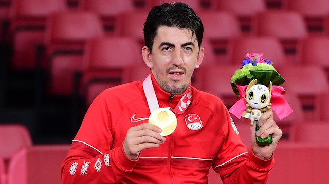 2020 Tokyo Paralimpik Oyunları'nda ilk altın madalya Abdullah Öztürk'ten