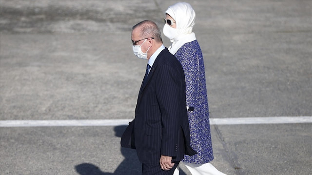 الرئيس أردوغان يصل قطر في زيارة رسمية