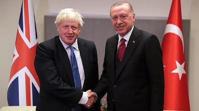 أردوغان وجونسون يبحثان تعزيز التعاون التركي-البريطاني 