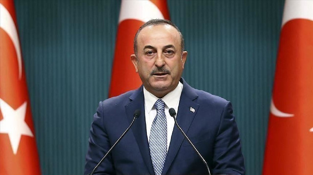 وزير الخارجية التركي يختتم زيارته لرام الله  