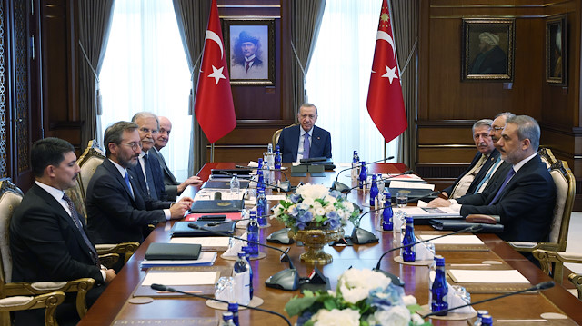 أردوغان يترأس اجتماعا للمجلس الاستشاري الأعلى