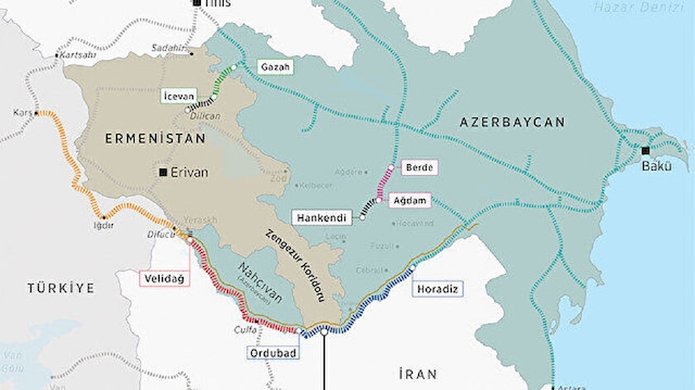 ​انزعاج إيراني من ممر "زنغرور".. مسؤول يدعو إلى ضم أذربيجان لإيران
