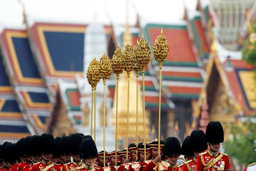 Thousands turn out to see lavish funeral of Thailand's late king