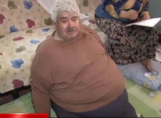 300 kiloluk adamın dramı