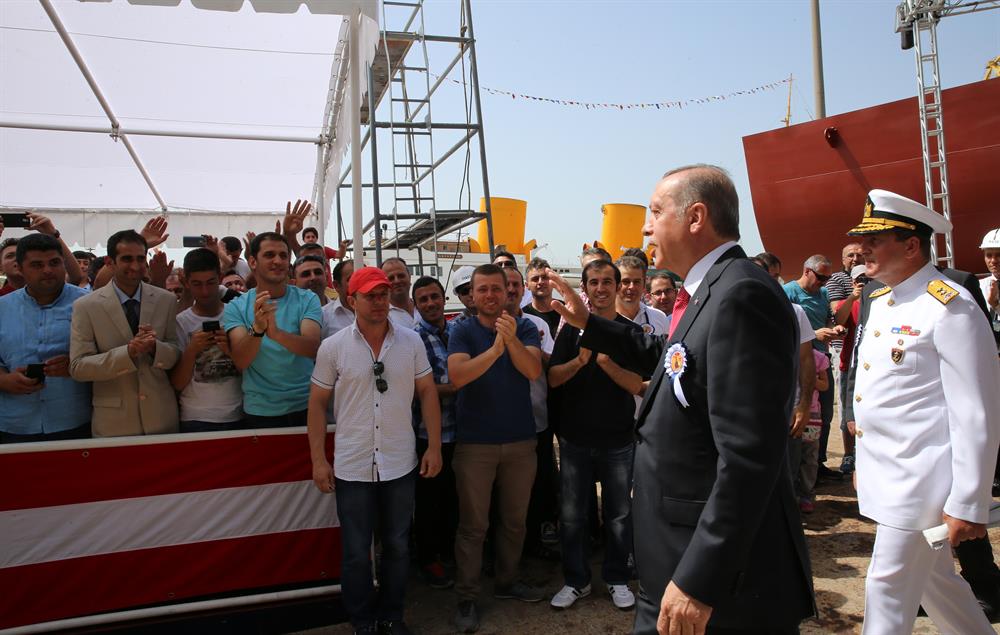 Aircraft carrier to be produced soon: Erdoğan