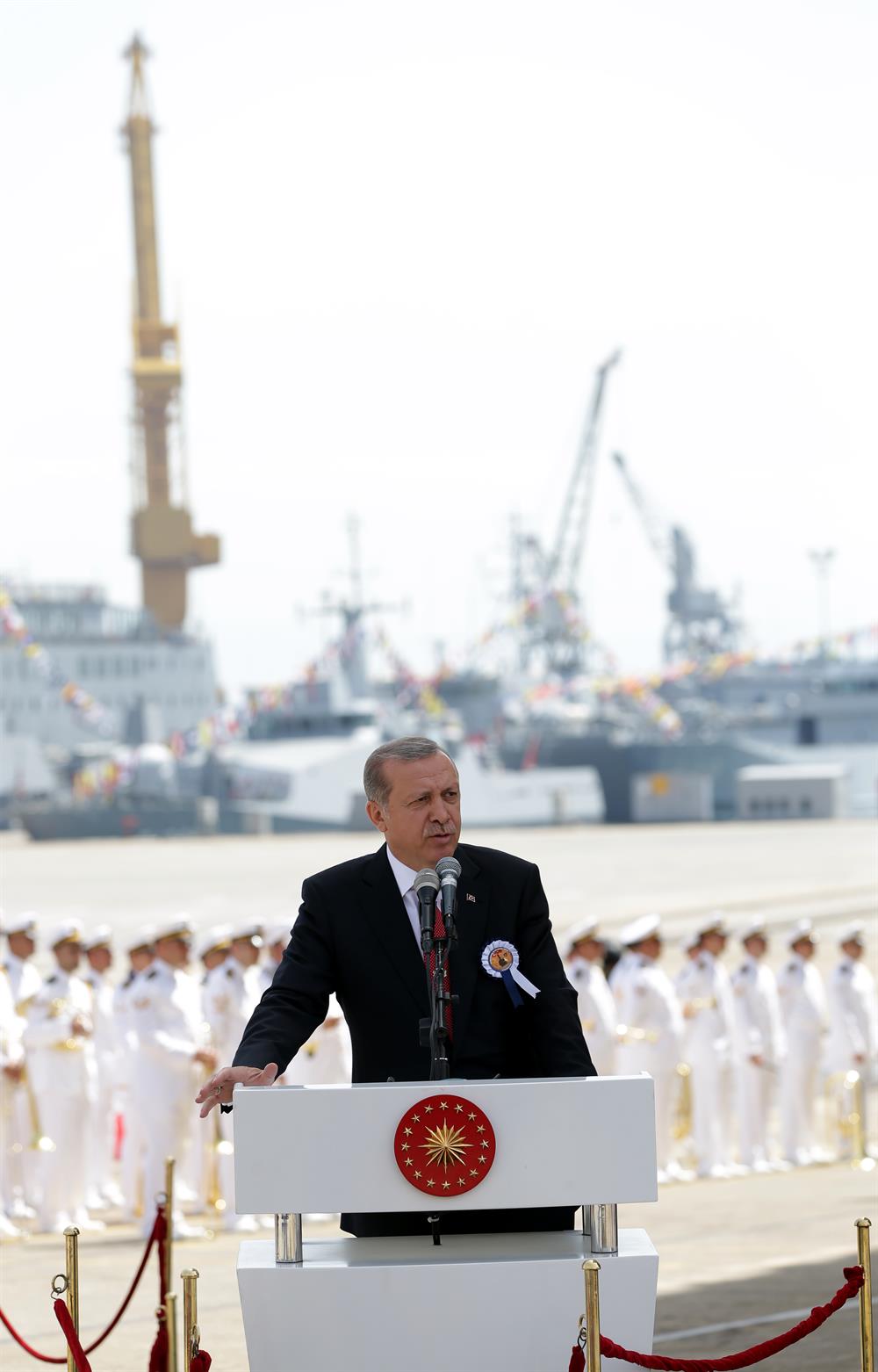 Aircraft carrier to be produced soon: Erdoğan