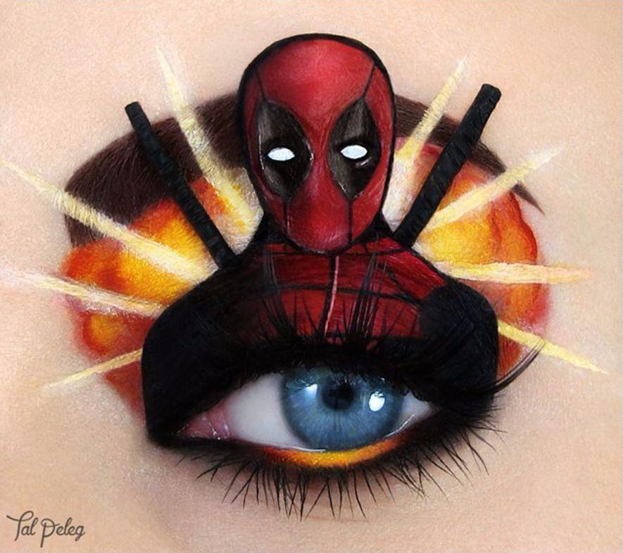 Makeup artist portrays how ‘it’s all in the eyes’