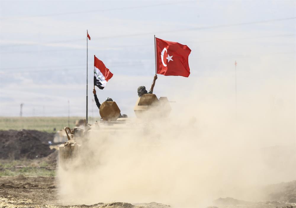 Turkish and Iraqi Armed Forces' joint military exercise near Turkey-Iraq border